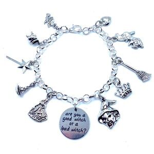 Are You A Good Witch Or A Bad Witch Charm Bracelet Halloween
